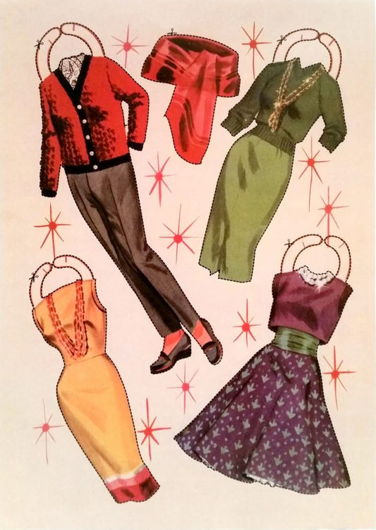 RETRO PAPER DOLL