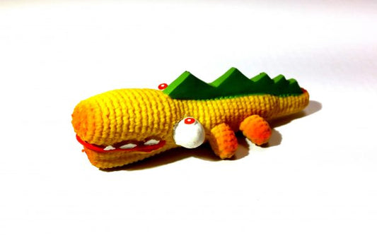 LANCO CROCODILE RUBBER BATH TOYS