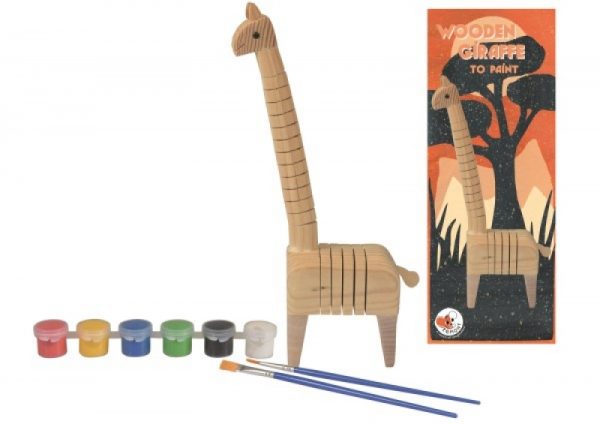 WOODEN GIRAFFE TO PAINT