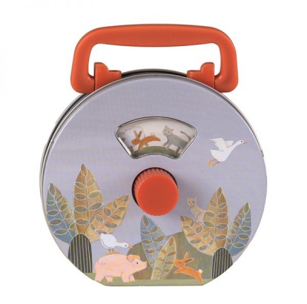 EGMONT MUSICAL TIN RADIO COUNTRYSIDE