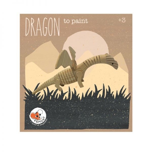 Egmont – WOODEN DRAGON TO PAINT