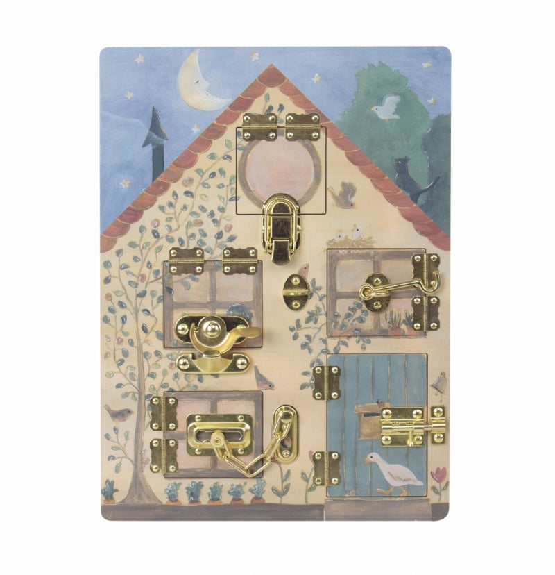 EGMONT TOY LATCHES BOARD RABBIT HOUSE-511132