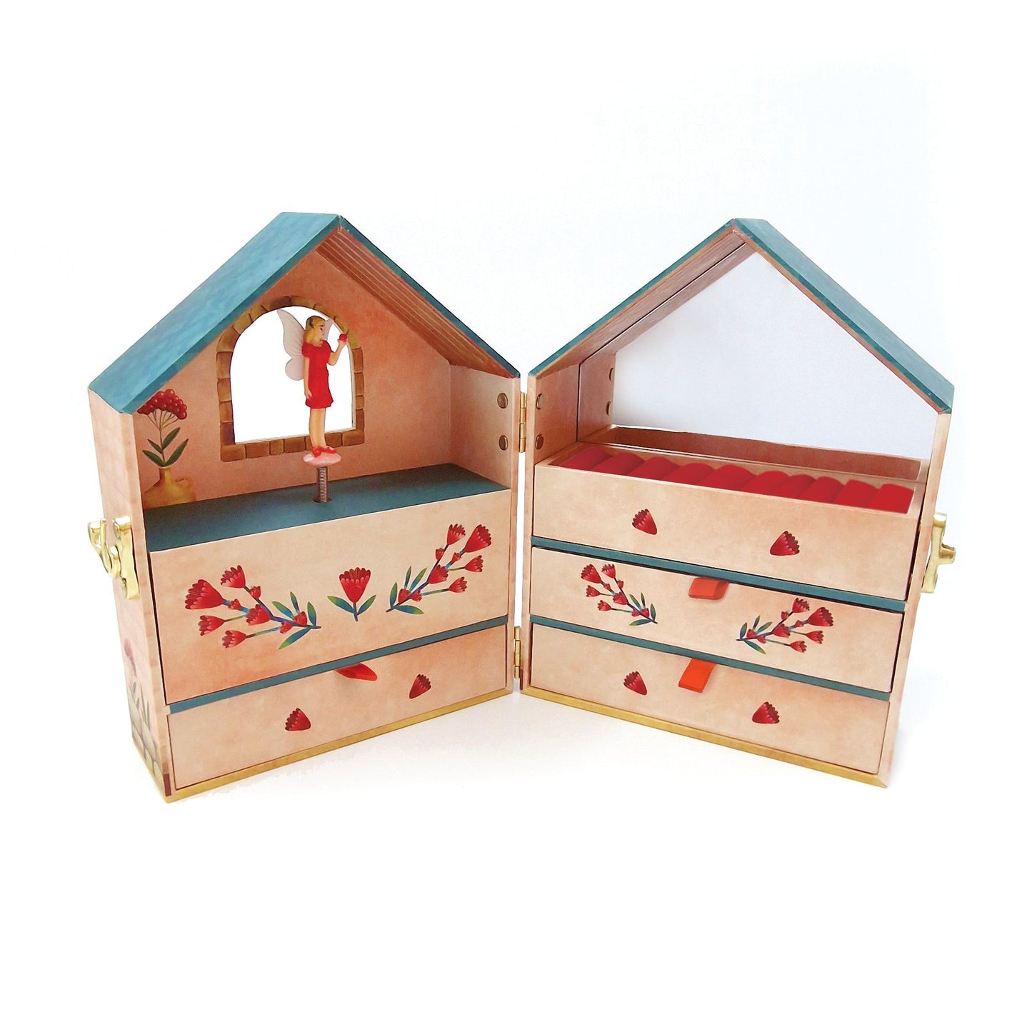 MUSICAL JEWELRY BOX ‘FAIRY HOUSE’