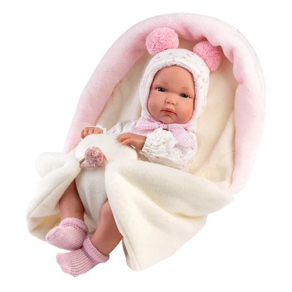 Llorens articulated doll 35 cm – Bimba with changing mat