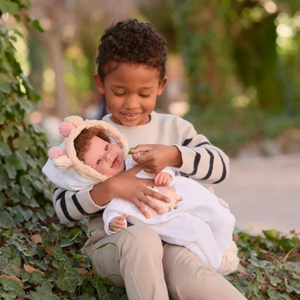 Llorens crying doll 44 cm – Newborns with baby sounds