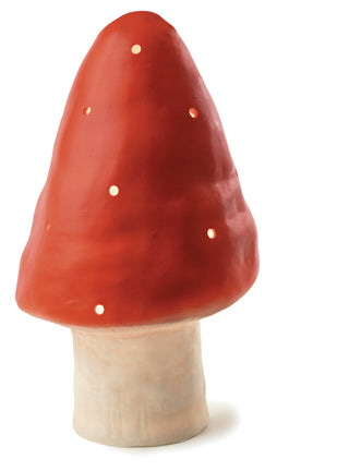 Heico Lamp – Small Mushroom Red