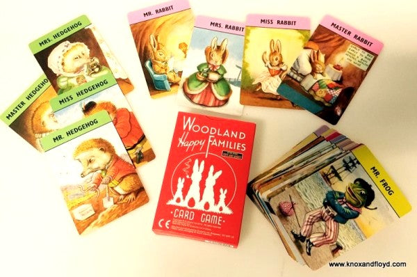 Woodland Happy Families Cards