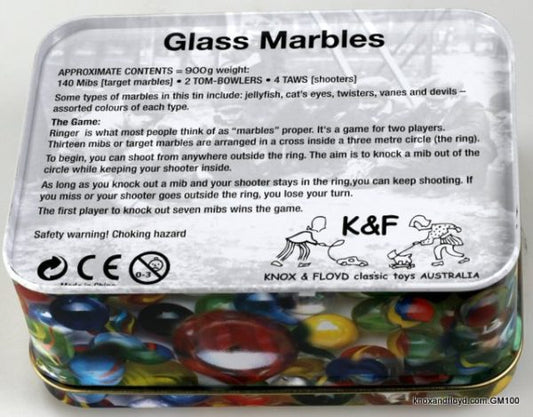 MARBLES – TINS OF 800 GRAM WEIGHT