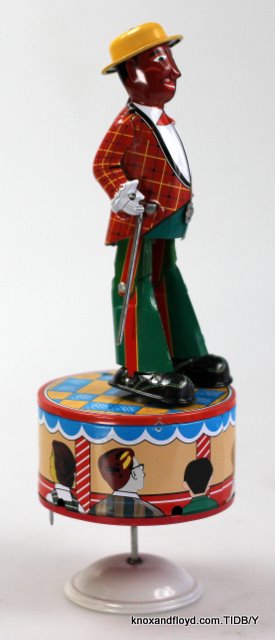 Tin toy – Dancing Minstrel