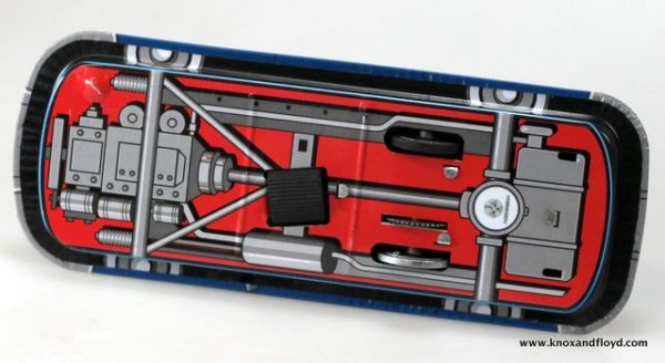 Tin car, student driver