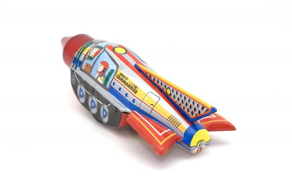 Tin toy Space Commander