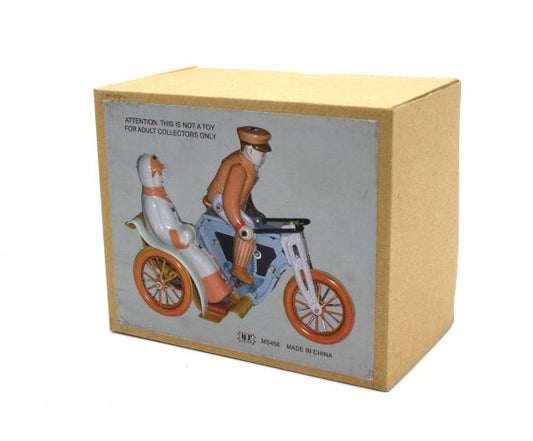 TIN Motor cycle/sidecar, Vintage