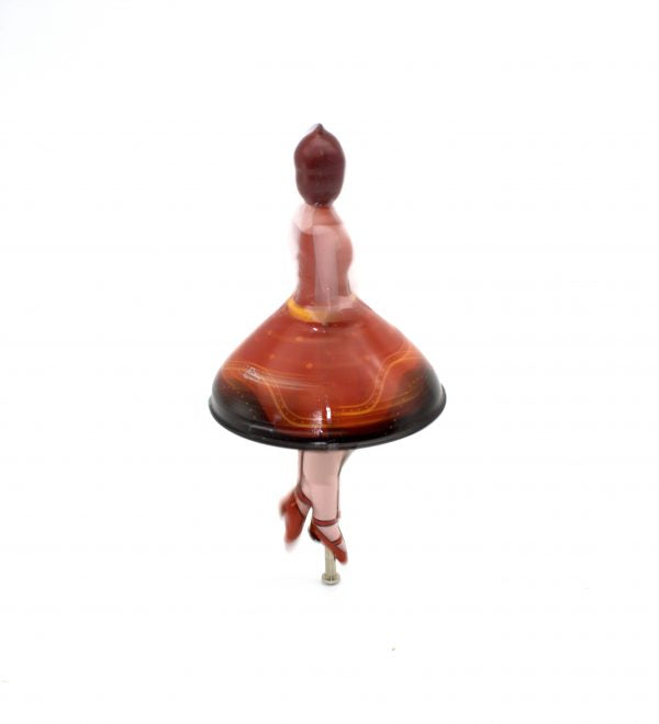 Spinning Ballerina Tin Top