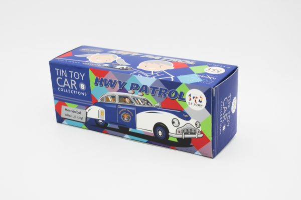 Marxu Tin car collection police car