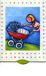 Greeting Card -2 way PRAM