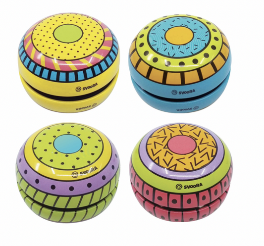 Svoora Tin YO-YO with Free Spin “Funky Party”