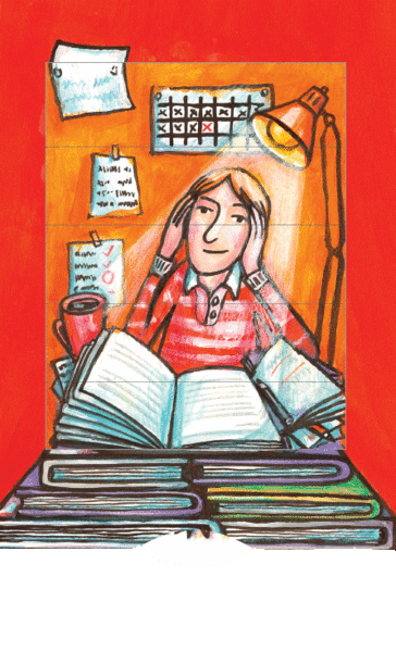 Greeting Card -2 way Studious