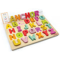 WOODEN ALPHABET PUZZLE WITH 50 FLASH CARDS “MY FIRST ENGLISH WORDS”