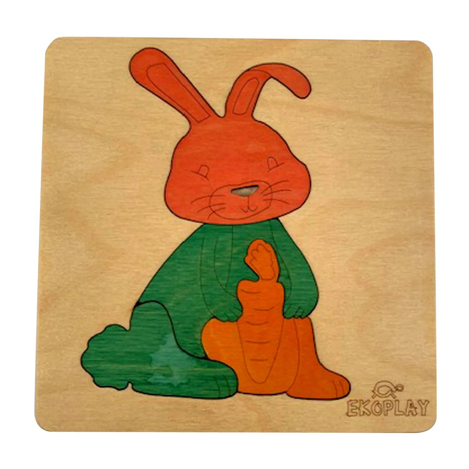 EKOPLAY’s Wooden Puzzles RABBIT