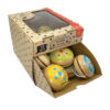 WOODEN YO-YO ‘INDIE’ (1 DISPLAY WITH 18 PCS, 3 DESIGNS)