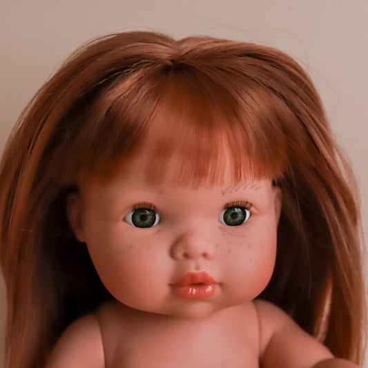 Mini Colettos doll redhead with green eye -Nicole –