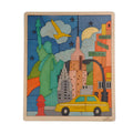 Ekoplay’ s New York WOODEN PUZZLE