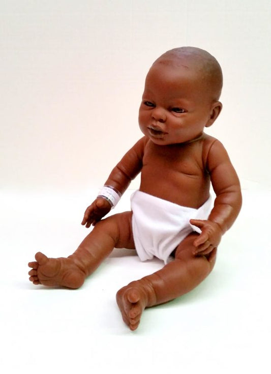 PREEMIE AFRICAN GIRL 40CM
