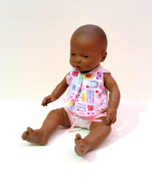 NEWBORN DRESSED AFRICAN GIRL