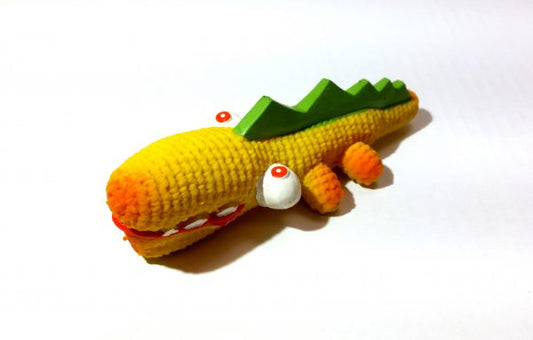 LANCO CROCODILE RUBBER BATH TOYS