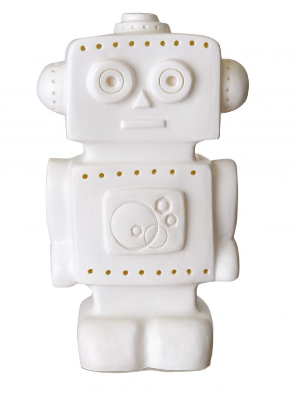 Heico Lamp – White Robot
