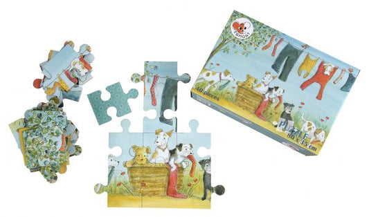 PUZZLE 10 DOGS 40 PCS