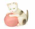 Heico Lamp – Cat With Pink Wool