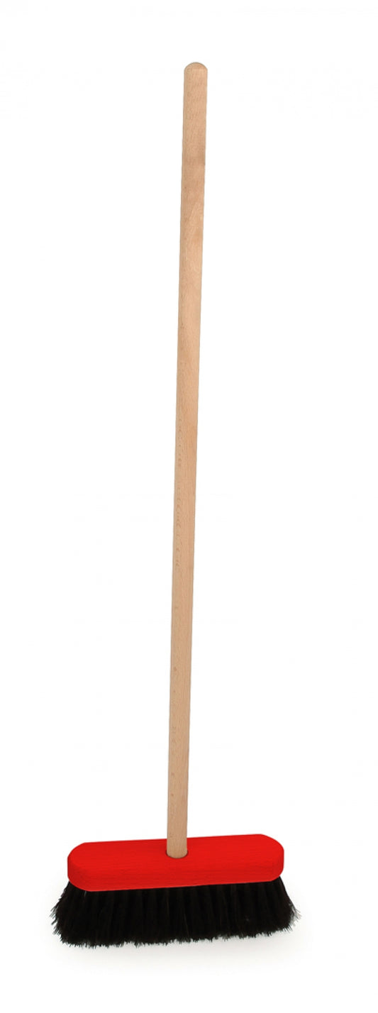 BROOM RED AND BLACK 80 CM