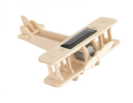 EGMONT BIPLANE TO BUILD WITH SOLAR PANEL