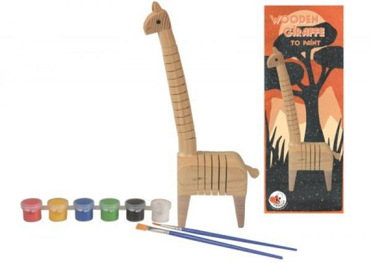 WOODEN GIRAFFE TO PAINT