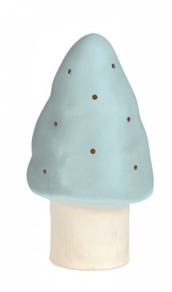 Heico Lamp – Small Mushroom Blue