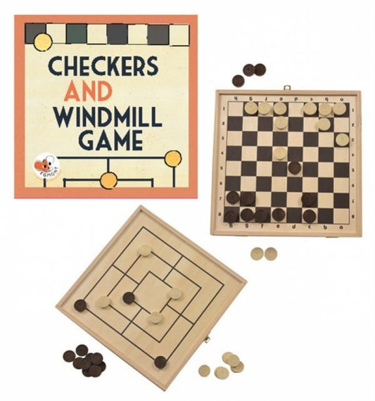 Egmont- CHECKERS AND WINDMILL GAME