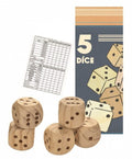 Egmont- 5 WOODEN DICE