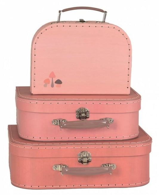 EGMONT SUITCASE SET 3 PCS MUSHROOM