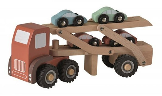 Egmont Toys – Wooden Car Transport Truck