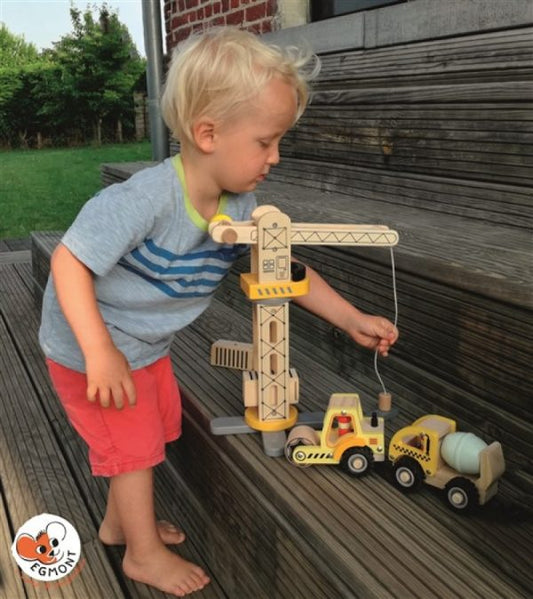EGMONT WOODEN CRANE