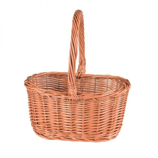 520003 – WICKER BASKET WITH BIG HANDLE