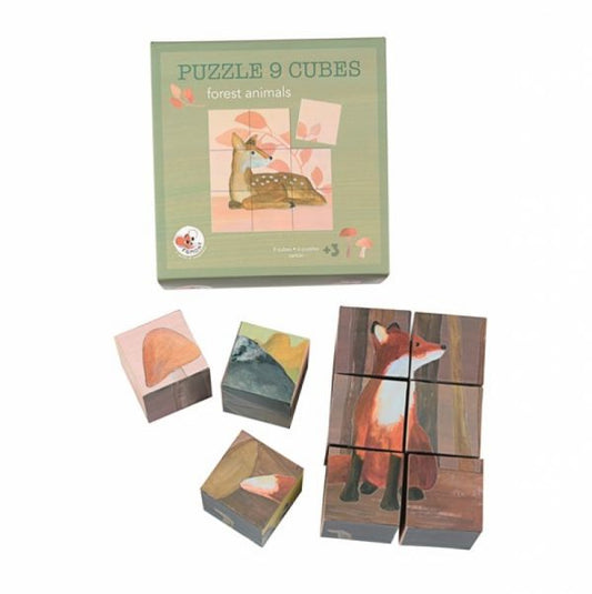 Egmont – Puzzle Cube 9 PCS Forest