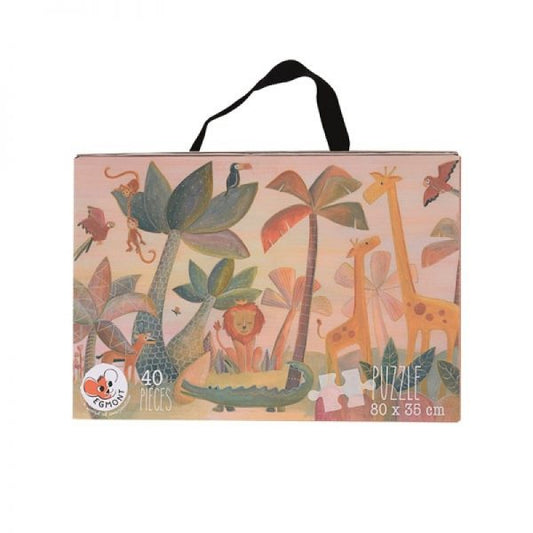 Egmont –  Puzzle Magnetic Jungle 40 PCS