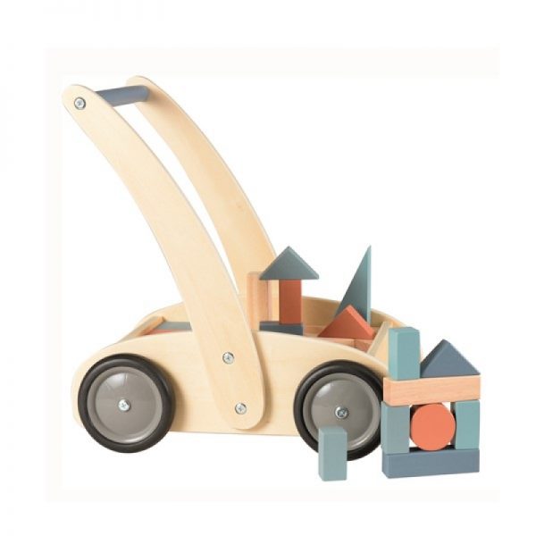 Egmont – Push Along Truck & Wooden Blocks
