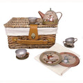 Egmont – TIN TEA SET MUSICIANS IN A WICKER BASKET