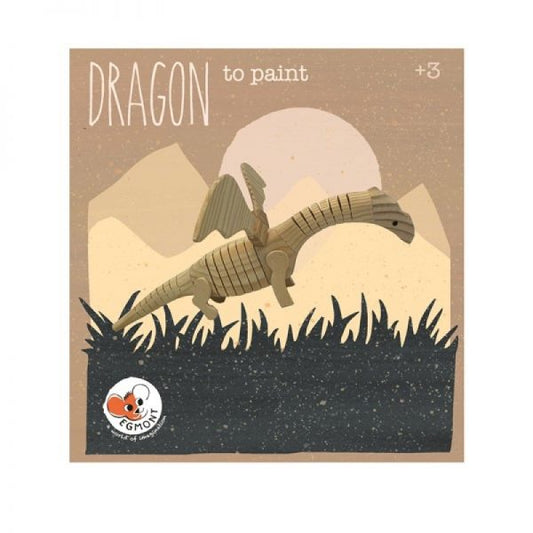Egmont – WOODEN DRAGON TO PAINT