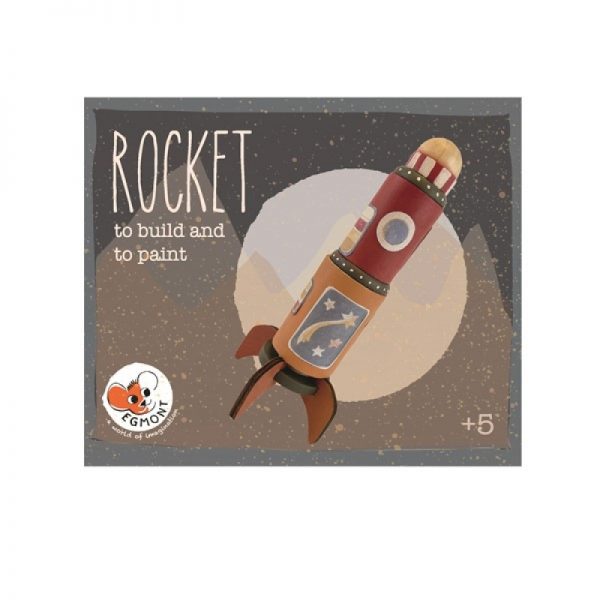 Egmont Toys – Wooden Rocket to Paint