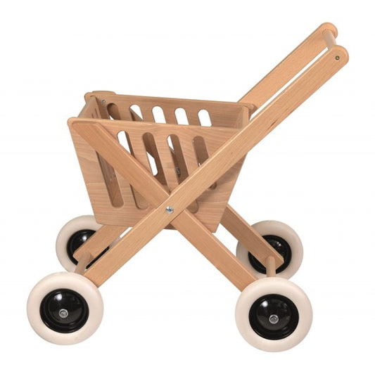Wooden Shopping Trolley