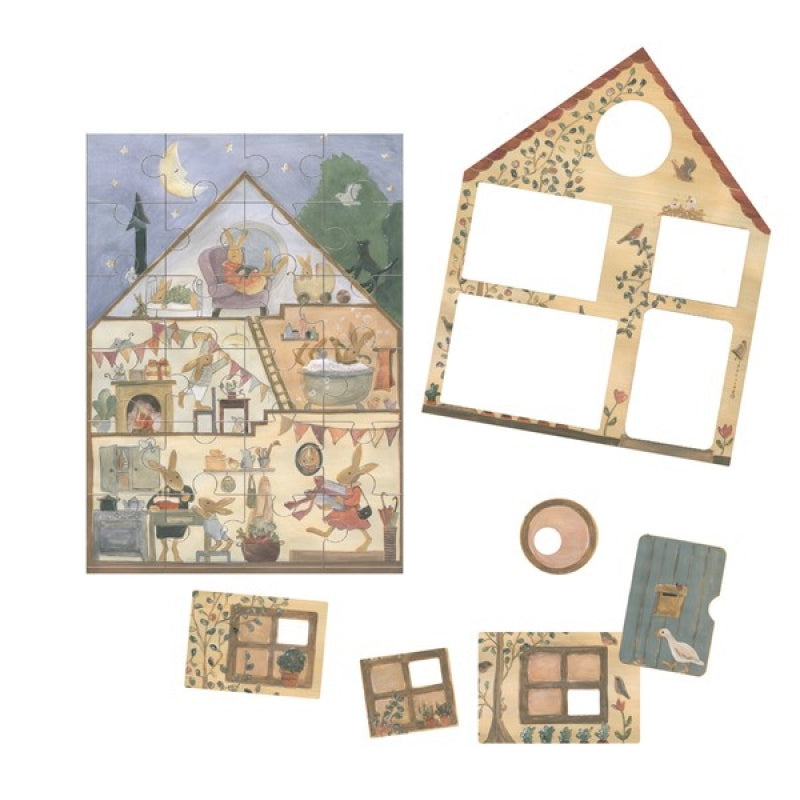 Egmont Toys Puzzle Rabbit House
